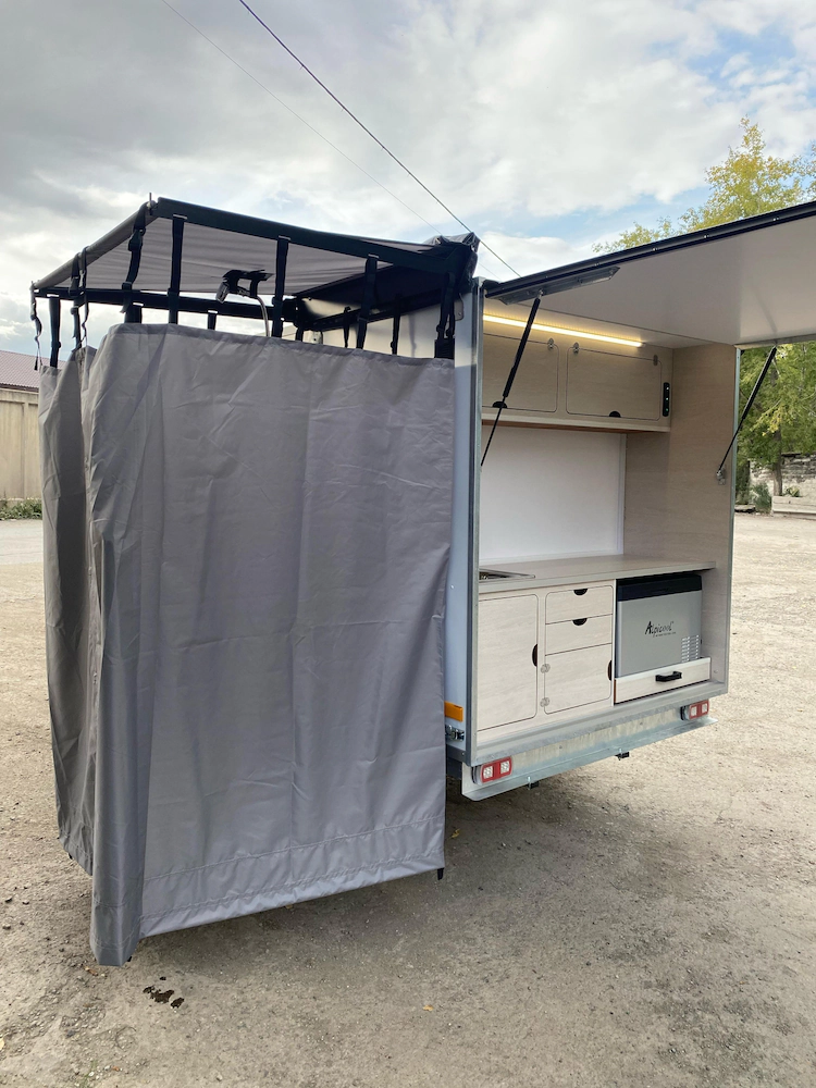 Маркиза для душа 1000×1000 мм — фото 2