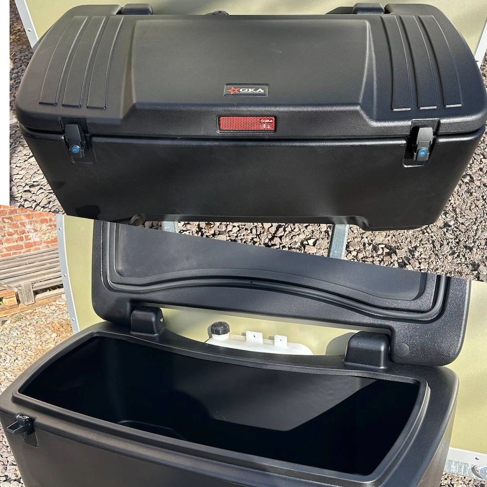 Пластиковый кофр 200 л на дышло