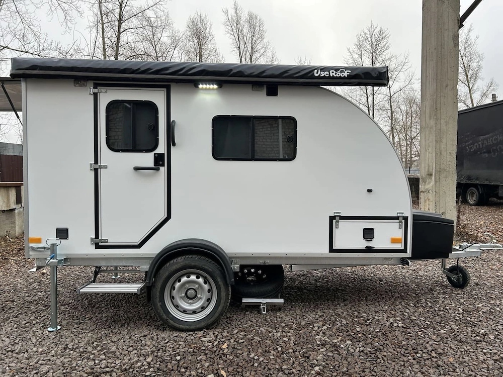 Модель "Гранд Турист" (Белого цвета с подъёмной крышей)