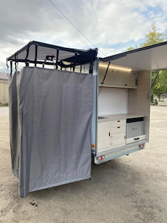 Маркиза для душа 1000×1000 мм — превью 2