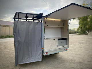 Маркиза для душа 1000×1000 мм — превью 3