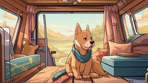 Путешествия на кемпере с домашними животными: советы и рекомендации. Кемпер-Урал