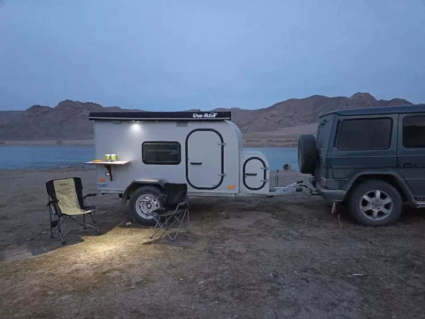 С кемпером на рыбалку. Кемпер-Урал