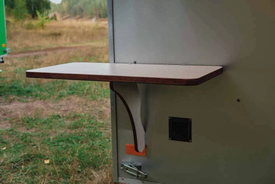 Съёмный внешний стол 700×380 мм-6