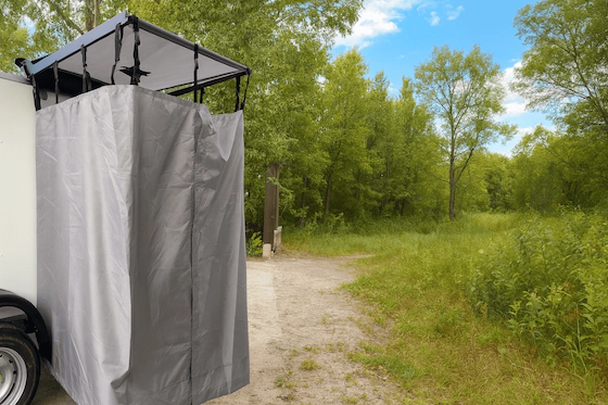 Маркиза для душа в&nbsp;кемпере и&nbsp;автодоме