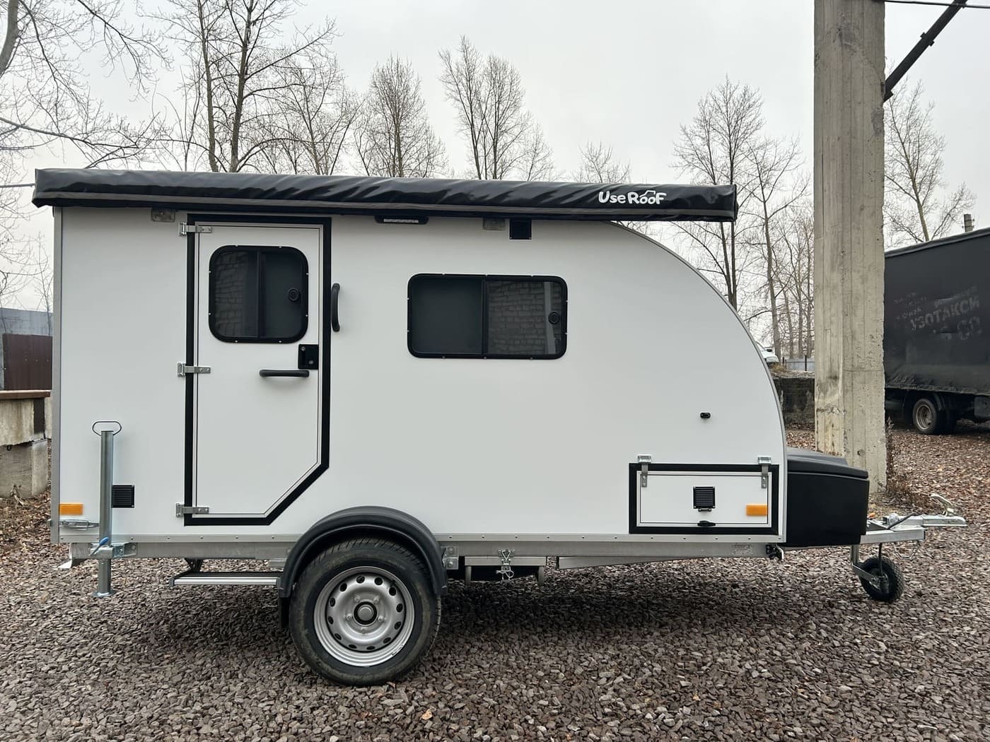 Модель "Гранд Турист" (Белого цвета с подъёмной крышей)